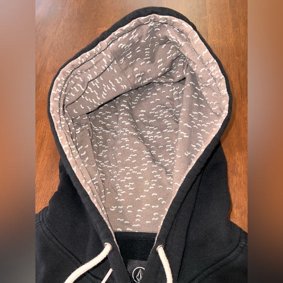 Rare Vintage 90s Volcom Center Logo Sweatshirt Hoodie. Size XL - Picture 5 of 9